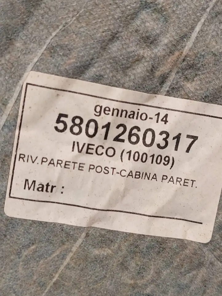 Iveco Daily Daily 5th gen (2011 - 2015) 5801260317 Прочие детали салона — фото 4