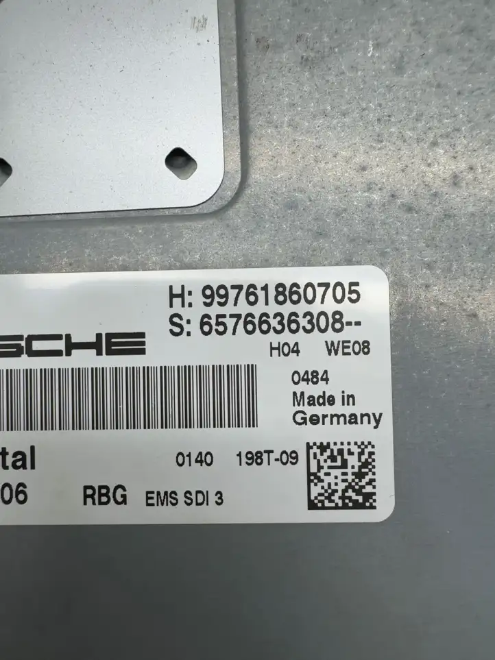 Porsche 911 997 99761860705 Блок управления двигателем (ЭБУ) — фото 5