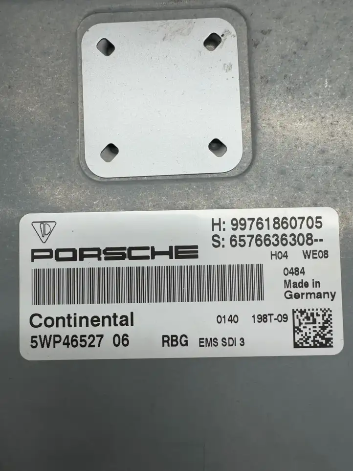 Porsche 911 997 99761860705 Блок управления двигателем (ЭБУ) — фото 6