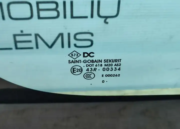 Renault Kangoo II (2014 - 2021) Заднее боковое стекло — фото 4