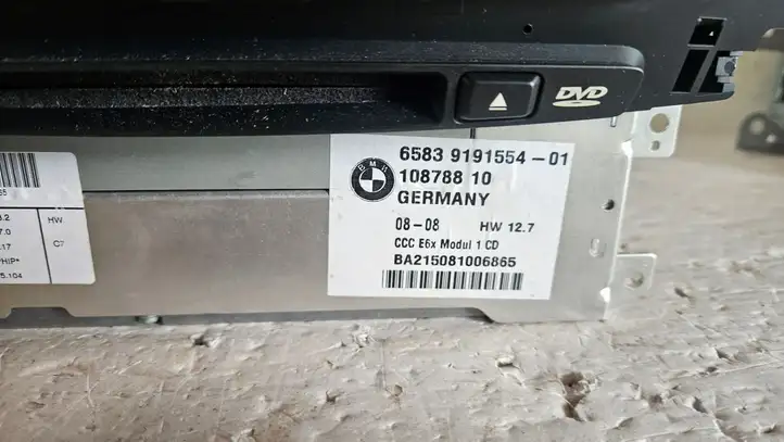 BMW 5 E60 E61 (2004 - 2010) 9191554 Магнитола / мультимедийная система — фото 8