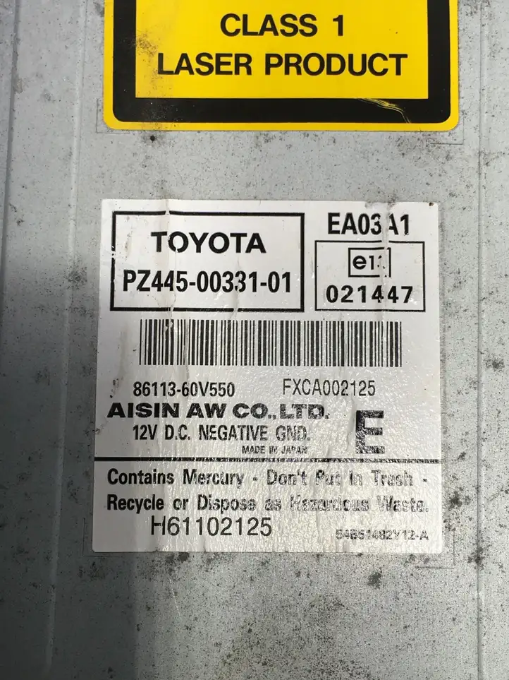 Toyota Hilux (AN10, AN20, AN30) (2004 - 2008) PZ4450033101 Магнитола / мультимедийная система — фото 8