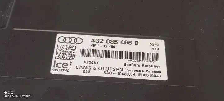4G2035466 Усилитель звука — фото 6