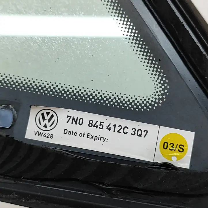 Volkswagen Sharan (2010 - 2015) 7N0845412C Форточка двери — фото 6