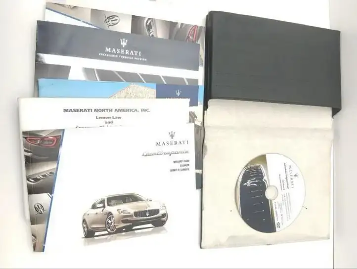 Maserati Quattroporte (2012 - 2016) Сервисная книжка — фото 7