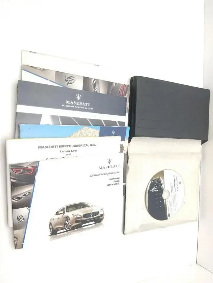 Maserati Quattroporte (2012 - 2016) Сервисная книжка — фото 8