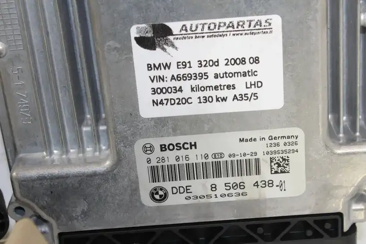 BMW 3 E90 E91 (2005 - 2012) 8506438 Комплект системы зажигания — фото 6