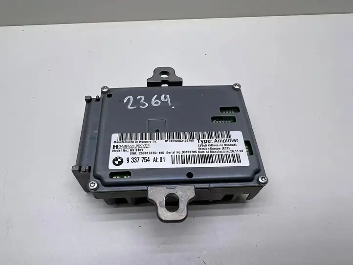 BMW 6 F12 F13 (2010 - 2018) 9337754 Усилитель звука — фото 3