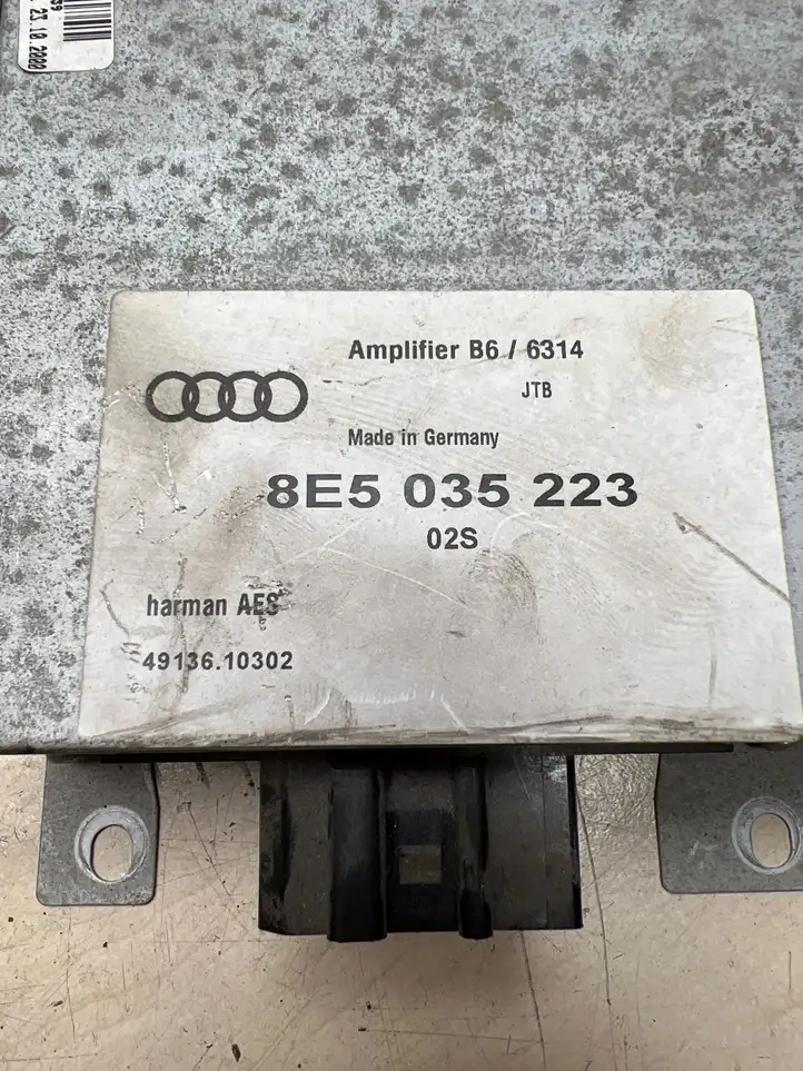 Audi A4 S4 B6 8E 8H (2000 - 2006) 8E5035223 Усилитель звука — фото 4