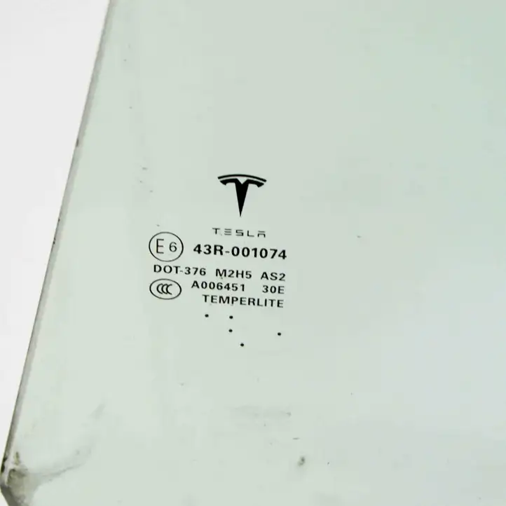 Tesla Model S (2012 - 2016) AS2 Стекло задней двери — фото 6
