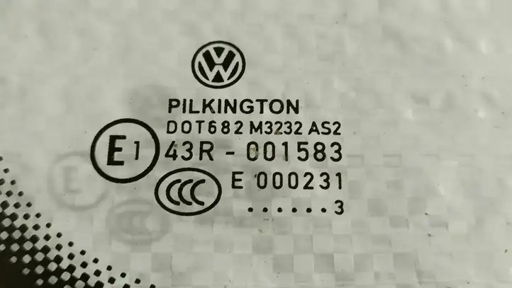 Volkswagen Caddy (2010 - 2015) 43R001583 Заднее стекло — фото 3