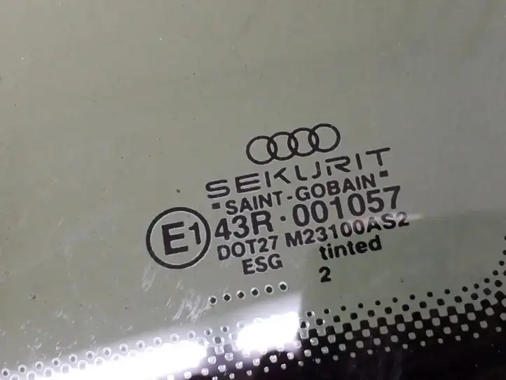 Audi A4 S4 B6 8E 8H (2000 - 2006) 43R001057 Заднее боковое стекло — фото 3