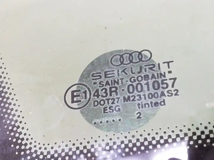Audi A4 S4 B6 8E 8H (2000 - 2006) 43R001057 Заднее боковое стекло — фото 3