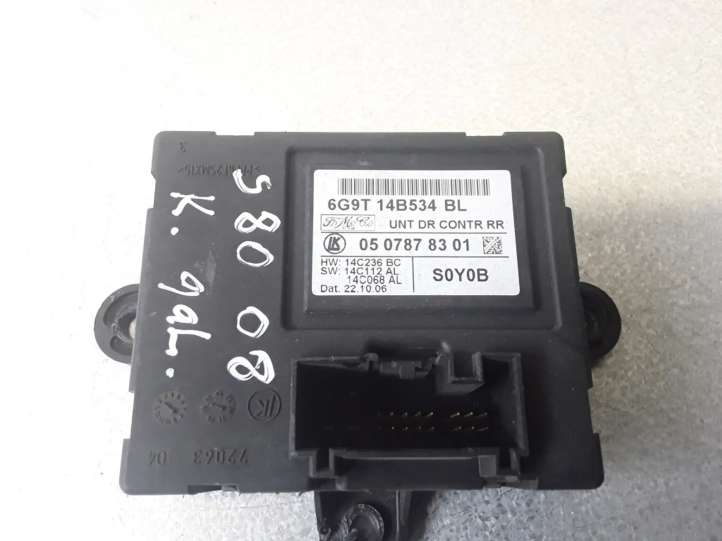 6G9T14B534BL Volvo S80 Durų elektronikos valdymo blokas