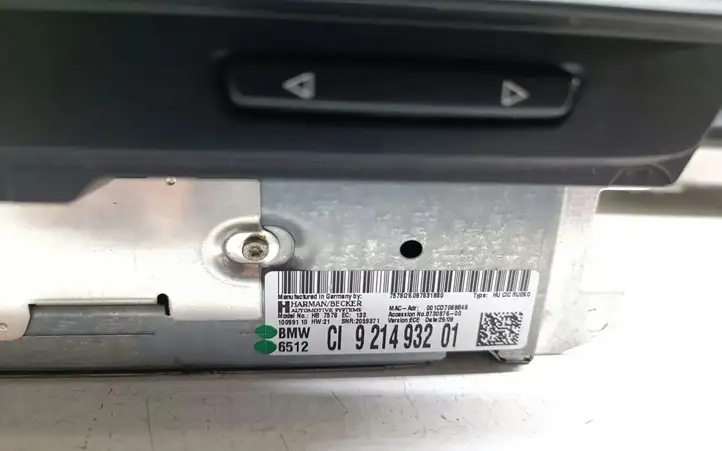 BMW 3 E92 E93 (2005 - 2014) 9214932 Комплект аудиосистемы — фото 5