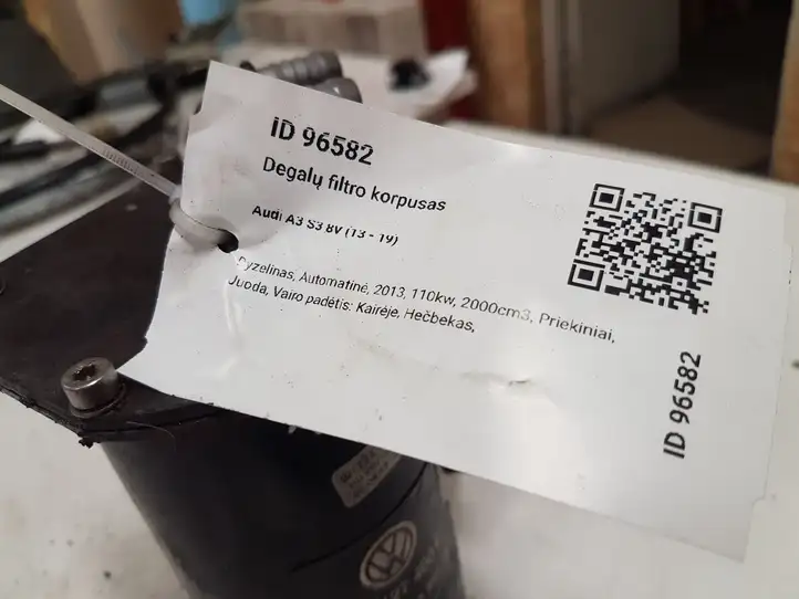 Audi A3/S3 8V (2012 - 2016) 5Q0127399AA Корпус топливного фильтра — фото 2