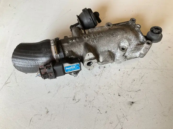 Opel Zafira A (1999 - 2003) 0822680 Дроссельная заслонка — фото 2