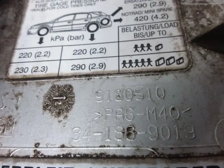 Opel Vectra C (2002 - 2005) 9180510 Крышка топливного бака — фото 4