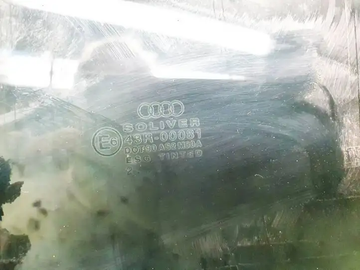 Audi A6 S6 C5 4B (1997 - 2001) 4b0839397b Стекло задней двери — фото 3