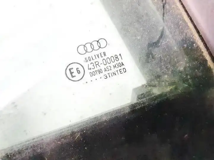 Audi A4 S4 B6 8E 8H (2000 - 2006) Стекло задней двери — фото 2