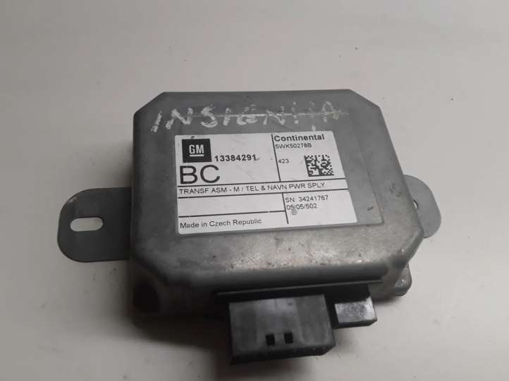 13384291 Opel Astra J Navigacijos (GPS) valdymo blokas