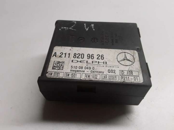 A2118209626 Mercedes-Benz E W211 Signalizacijos valdymo blokas