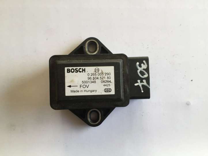 0265005290 Peugeot 307 ESP (stabilumo sistemos) valdymo blokas