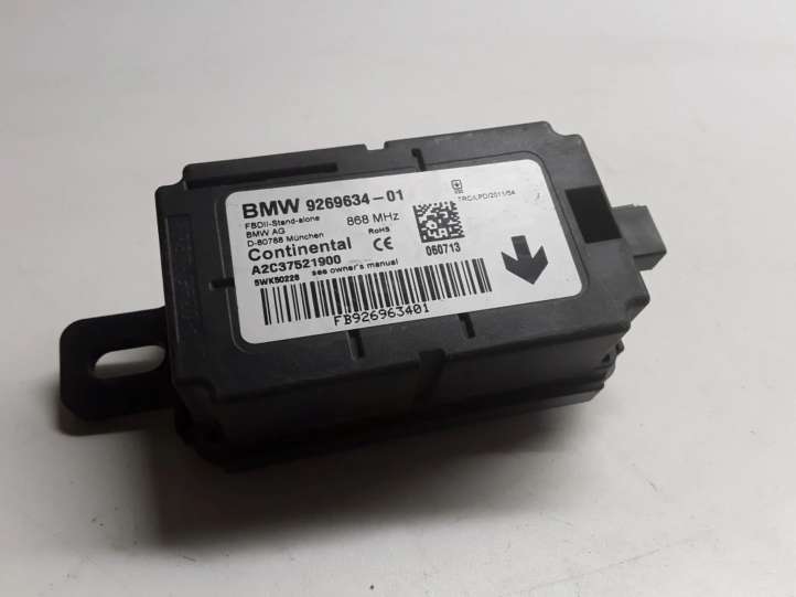 926963401 BMW 3 F30 F35 F31 Signalizacijos valdymo blokas