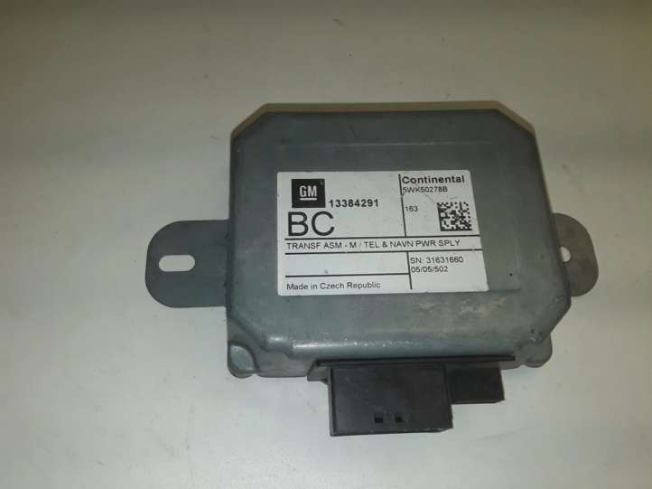 13384291 Opel Astra J Navigacijos (GPS) valdymo blokas