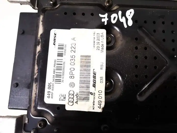 Audi A3/S3 8L (2000 - 2003) 8p0035223a Усилитель звука — фото 3