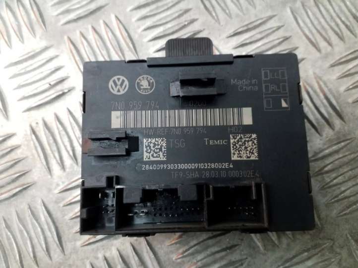 7N0959794 Volkswagen Sharan Durų elektronikos valdymo blokas