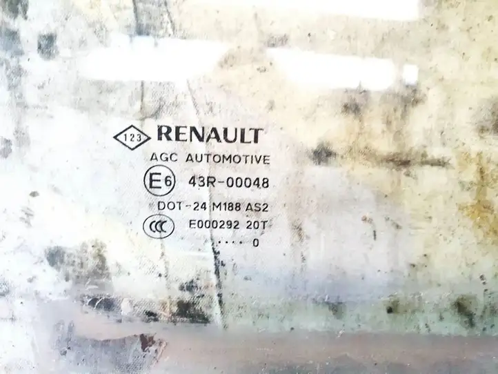 Renault Scenic III - Grand scenic III (2009 - 2016) Стекло задней двери — фото 2