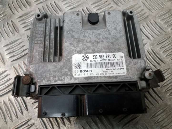 03G906021SC Volkswagen PASSAT B6 Galios (ECU) modulis