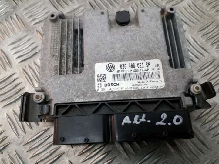 03G906021SN Seat Altea Galios (ECU) modulis