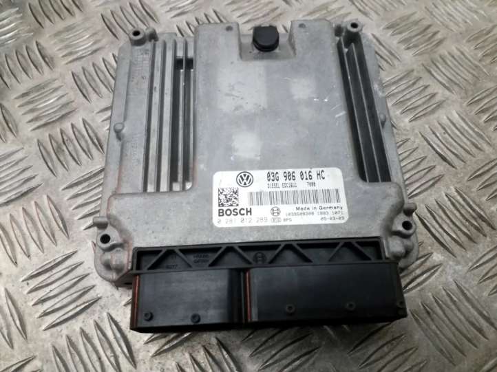 03G906016HC Seat Altea Galios (ECU) modulis