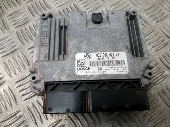 03G906021KQ Volkswagen Golf Plus Galios (ECU) modulis