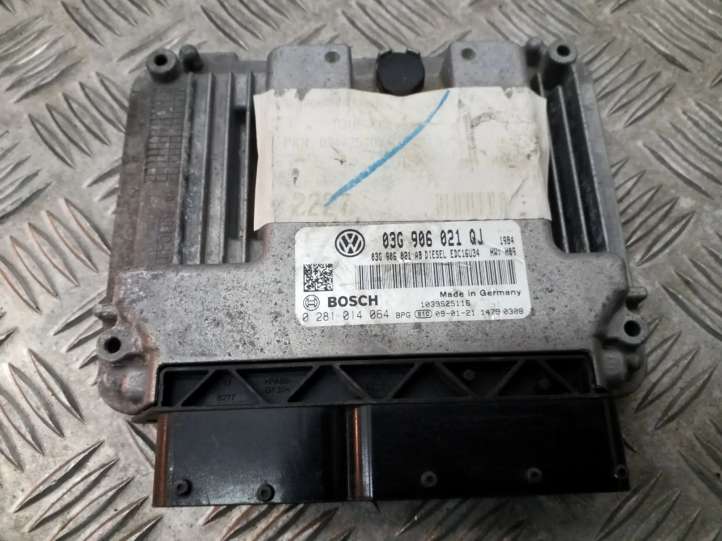 03G906021QJ Volkswagen Golf V Galios (ECU) modulis