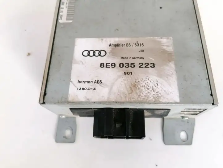 Audi A4 S4 B6 8E 8H (2000 - 2006) 8e9035223 Усилитель звука — фото 3