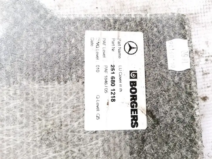Mercedes-Benz R W251 (2005 - 2013) 2516801218 Прочие внешние детали — фото 2
