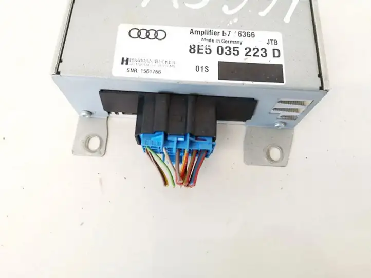 Audi A4 S4 B7 8E 8H (2004 - 2009) 8e5035223d Усилитель звука — фото 2