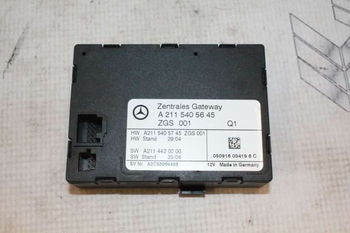 A2115405645 Mercedes-Benz E W211 Gateway valdymo modulis