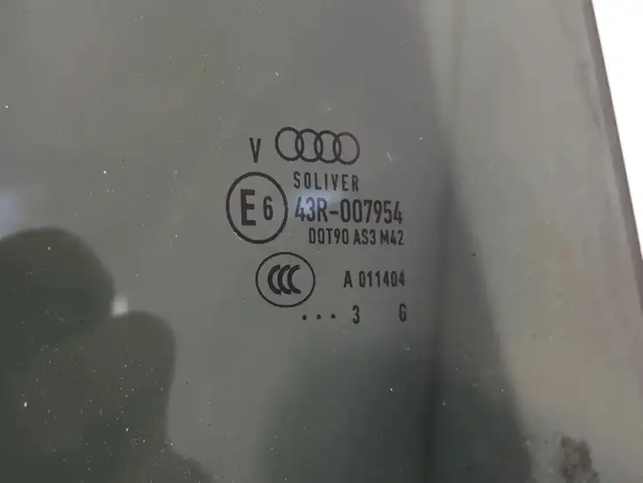 Audi A5 8T 8F (2011 - 2016) 43R007954 Стекло задней двери — фото 2