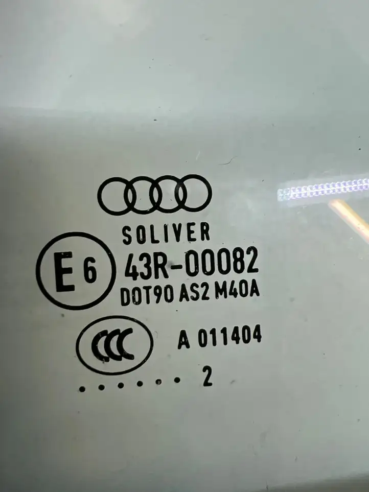 Audi A5 8T 8F (2011 - 2016) 43R00082 Заднее боковое стекло — фото 3