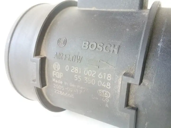 Opel Vectra C (2005 - 2009) 0281002618 Датчик массового расхода воздуха — фото 3