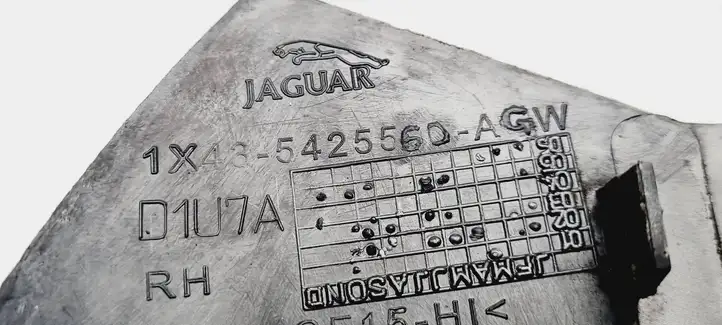 Jaguar X-Type (2001 - 2008) 1X435425560AGW Накладка стекла задней двери — фото 5