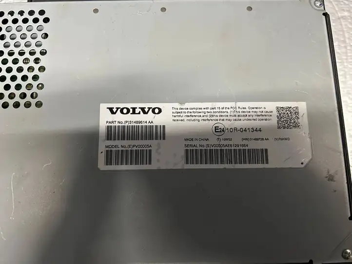 Volvo XC90 (2014 - 2019) 31489614 Усилитель звука — фото 3