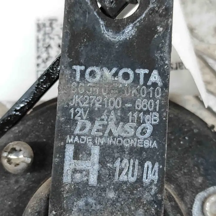 Toyota Hilux (AN120, AN130) (2017 - 2020) 865100K010 Звуковой сигнал — фото 5