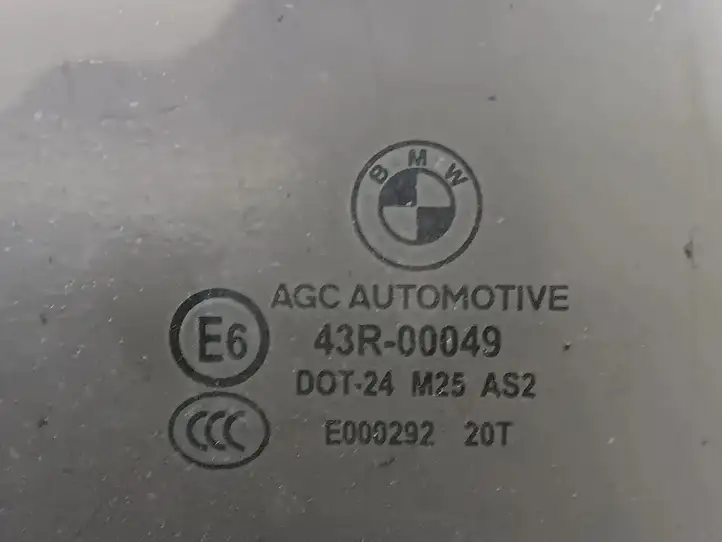 BMW 5 F10 F11 (2009 - 2016) 43R00049 Стекло задней двери — фото 2