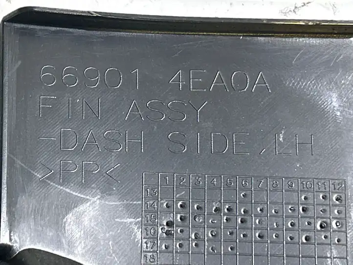 Nissan Qashqai (2017 - 2020) 669014EA0A Прочие детали салона — фото 3