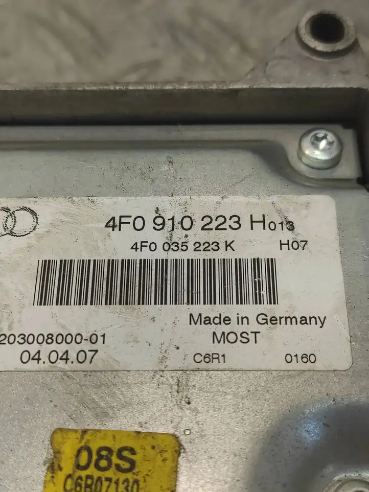 Audi A6 S6 C6 4F (2008 - 2011) 4F0035223K Усилитель звука — фото 4